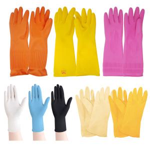 태화 명진 이태리 고무장갑 라텍스 니트릴 장갑