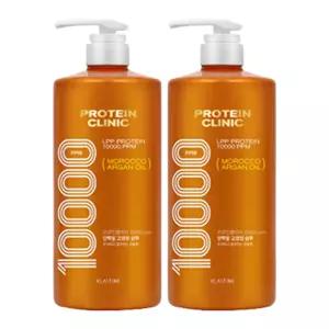 엘라스틴 프로틴클리닉 고영양 단백질 샴푸, 1L, 2개