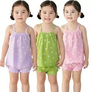 [보리보리/아이숲]민들레 끈나시실내복(3color)