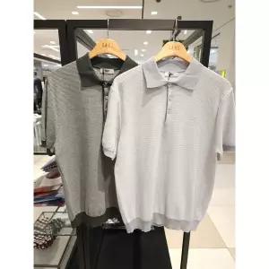 [닥스](김해점)2026 SS  면혼방 투톤조직 반팔 카라티  2종택1