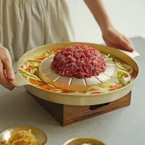 놋담 방짜유기 불고기판 특대