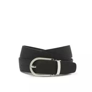 [롯데백화점]헤지스ACC [22FW] HJBE2F301.BK_ 블랙 단색 소가죽 벨트
