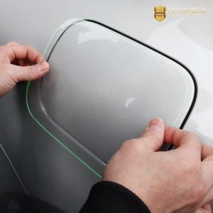 4세대 카니발 KA4 호환 주유구 커버 PPF필름 기스 흡집 방지