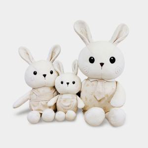 쁘리레 가족 토끼인형 유기농 오가닉 아기 신생아 토끼 애착인형