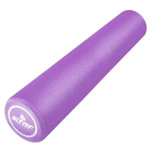 홈트레이닝 스트레칭 마사지 스타스포츠 EVA 폼롤러 퍼플 90cm (EC200-90)