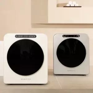 미니파이브 미니건조기 5kg 빨래 아기옷 의류 원룸 수건 건조기(배기필터5매+발받침대)