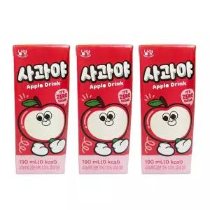 남양 사과야 190ml/ 10팩