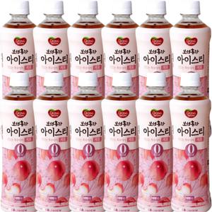 동원 보성홍차 아이스티 복숭아 제로 500ml 12개