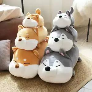 모찌타운 시바 허스키 까망 베르 키키쿼카 캔디래빗 강아지 고양이 토끼 동물 쿠션 애착인형