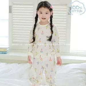 [보리보리/바풀 주니어]바풀 PPIPPILONG 아동내복 순면 유아 아동 봄 실내복 잠옷