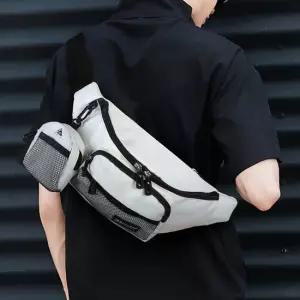 [디어백] 스포티 캐주얼 메신저 웨이스트백 CH6708Y