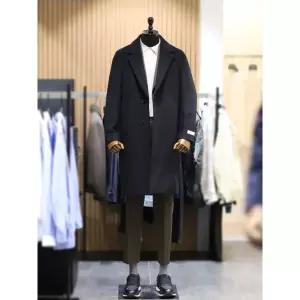 갤러리아 BON 3종 택1 캐시미어 혼방 세미오버 베이직 싱글 코트 BN3WHA563