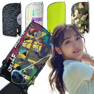 초간편 교체 골프백 후드커버 디자인 100% 방수 기능성 캐디백 스탠드백 커버 / 골프백관리용품