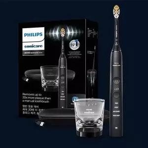 [필립스] 소닉케어 다이아몬드클린 9000 전동칫솔 HX9914/75/블랙