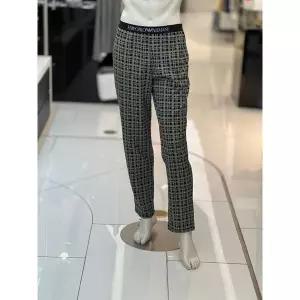 갤러리아 아르마니언더웨어[남]클래식 패턴 져지 파자마 바지 A43B32009