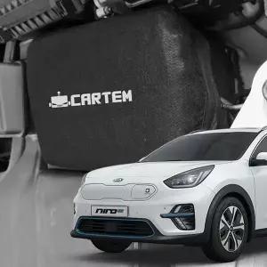 [카템] 2세대 니로 EV 자동차 배터리 보온 커버 밧데리