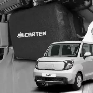 [카템] 2세대 레이 EV 자동차 배터리 보온 커버 밧데리