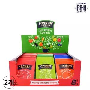 런던프룻 허브 과일차 8종 10티 모음 2g 총80티백 x 2개
