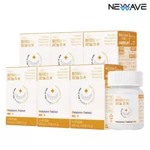 [임박특가] 식물성 멜라토닌 함유 레티놀 미 500mgx30정 6박스/쇼핑백증정 [소
