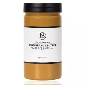 야스티 아르헨티나산 하이올레익 땅콩 100% 국내제조 순 땅콩버터 크리미 1.5kg X 1개 무첨가 100% 피넛버터 대용량 잼