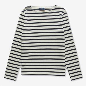 세인트제임스 긴팔 티셔츠 413550 Free ECRU MARINE