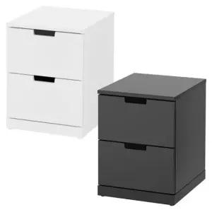 이케아 NORDLI 2칸서랍장 수납장 협탁 보조테이블