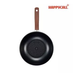 [해피콜]에브리쿡 다이아몬드 IH 인덕션 궁중팬 28cm(아몬드베이지)