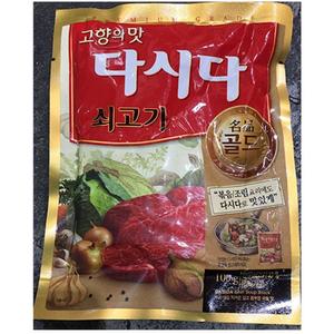 업소용 소고기다시다 조미료 식재료 쇠고기 다시다 골드 백설 100g 소고기
