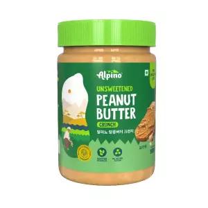 알피노 피넛버터 크런치 500g 무첨가 땅콩버터