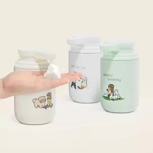 무아스 해피버디 아티스트 에디션 자동 디스펜서 손세정제 손세정기