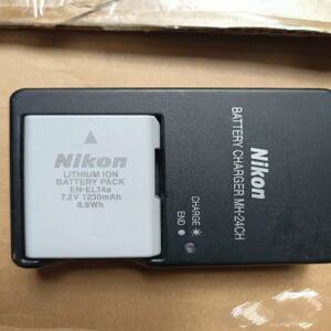Nikon 니콘 배터리 MH-24 EN-EL14A EL14 D3400 D5300 D5600