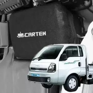 [카템] 2세대 봉고3 EV 자동차 배터리 보온 커버 밧데리