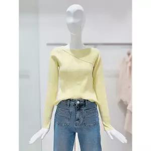 갤러리아 슬림핏 골지 풀오버 니트(GP2A1PO201)*