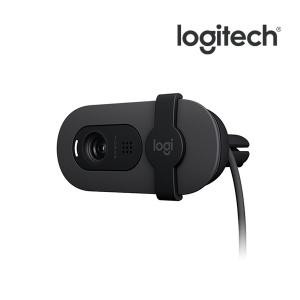사은품증정 화상 카메라 웹캠 캠 컴퓨터 PC 줌 화상회의 USB 로지텍 Brio100 FHD 브리오 100 그래파이트