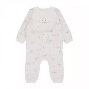 [아가방][더센트럴] 아가방 여름 뱀이오픈내의(턱받이)(O/WHITE)_01S317601