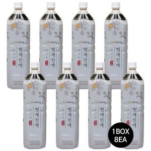 헛개수 농축액 1.5L 8병 원액 음료 액기스 진액 헛개차