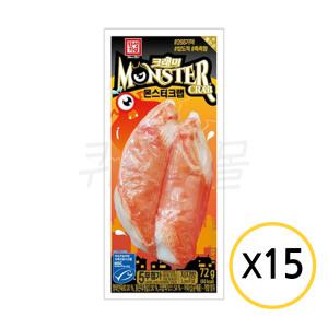 한성 몬스터크랩 72g x 15개