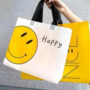 타포린백 부직포가방 쇼핑백 어린이날 선물 포장 단체 에코백 스마일 다용도 다회용 중형