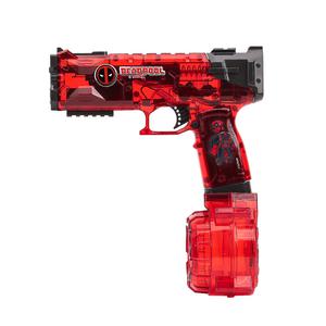 마블 데드풀 전동 워터건 물총 반동형 충전식 물놀이 연사