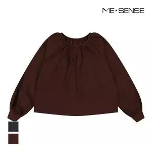 [미센스] 셔링디자인 블라우스_MB49BLS312Z