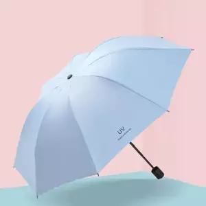 자외선차단 접이식 3단 암막 자동우산/예쁜 단우산