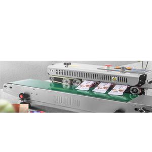 비닐접착기 자동 연속 음식 식품 포장기 FRB-770I 실링기 - 844x375mm