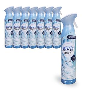 페브리즈 에어 공기탈취제 린넨스카이 165g x8개 / 맑은하늘바람