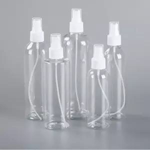 여행용 스프레이 공병 10~100ml 휴대용 미스트 분사 용기 투명 PET 공병