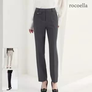 [로코엘라] 케인즈 테이퍼드핏 밴딩 여성 슬랙스