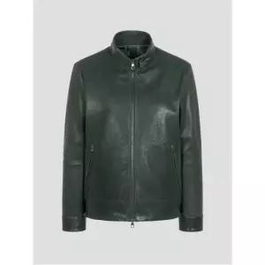 [갤럭시] [Prestige] NATURAL SHRUNKEN 스탠드 카라 블루종  그린 (GA513ZP01M)