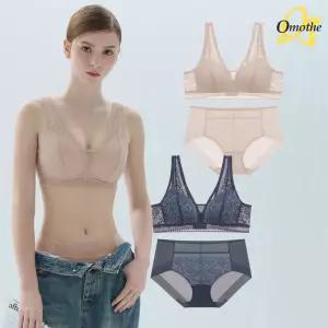 [최초가 119,900원] 오모떼 라벨라 후크형 레이스가든 브라렛 팬티 4종 풀세트