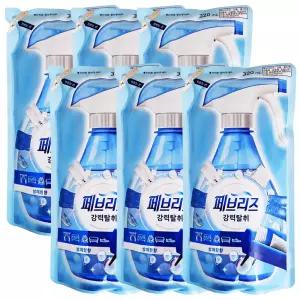 페브리즈 섬유탈취제 상쾌한향 리필 320ml 6개