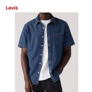 리바이스 스탠다드 반팔 데님셔츠86627-0307/빅사이즈