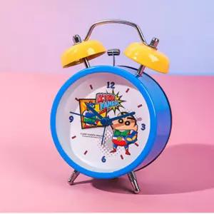 캐릭터 짱구 아동 아날로그 자명종 탁상시계